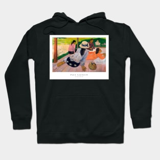 The Siesta by Paul Gauguin - Poster Hoodie